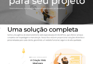 Eu vou criar páginas em Elementor/Wordpress.