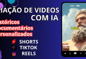 Eu vou fazer vídeos shorts com inteligência artificial
