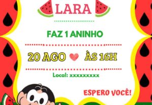 Eu vou Fazer um convite de aniversário incrível pra você..