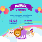 Eu vou fazer convites de aniversários e outros