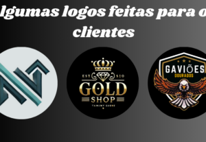 Eu vou fazer suas logos e banners