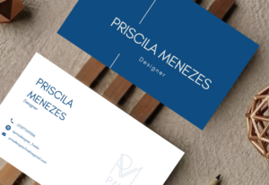Eu vou criar lindos cartões de visita para a sua empresa.