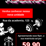 Eu vou fazer o seu flyer