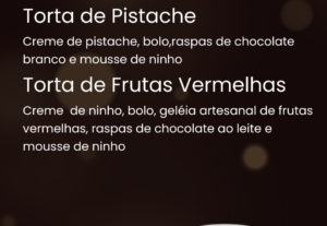 Eu vou fazer seu cardápio para internet personalizado