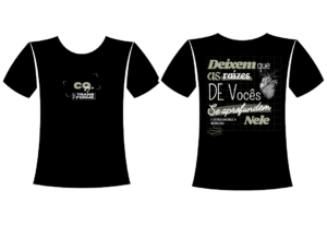 Eu vou desenvolver a melhor arte para sua blusa