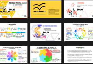Eu vou realizar a montagem de slides simples e complexos