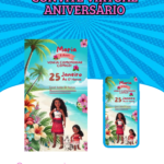 Eu vou Fazer o convite digital para aniversário infantil