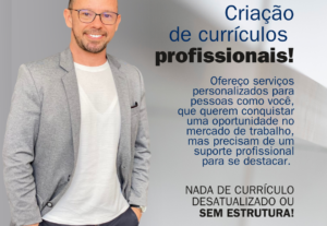 Eu vou fazer seu currículo para você conquistar um bom empre...