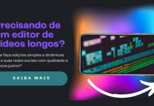Eu vou editar so seus videos longos de 15 minutos ou mais.