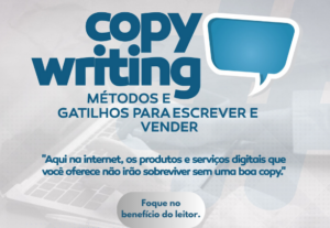 Eu vou fazer  Copywriting alta converção, se diferecie.