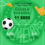 Eu vou Fazer os mais lindos convites de aniversários pra voc...