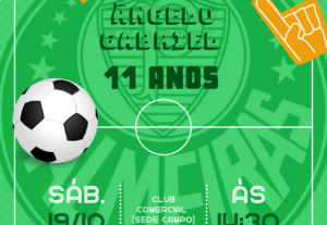 Eu vou Fazer os mais lindos convites de aniversários pra voc...