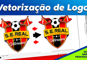 Eu vou redesenhar e vetorizar seu logo