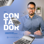 Eu vou criar artes para sua rede social - tema contabilidade