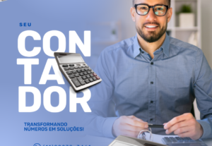Eu vou criar artes para sua rede social - tema contabilidade