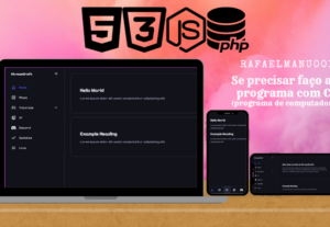 Eu vou fazer o seu site da maneira que você deseja.