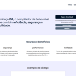 Eu vou fazer uma landing page pra você.