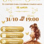 Eu vou Fazer seus convites personalizados