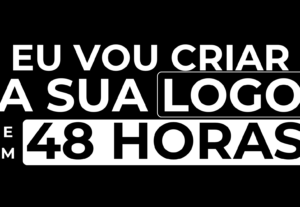 Eu vou Criar a sua logo em menos de 48 horas