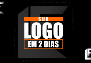 Eu vou criar seu logotipo profissional em 2 dias