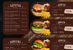 Eu vou fazer o cardápio do seu restaurante em 1 dia