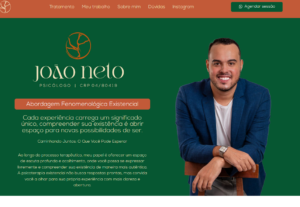 Eu vou criar sua Página profissional na internet