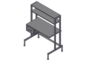 Eu vou criar um desenho 2D ou 3D de movéis