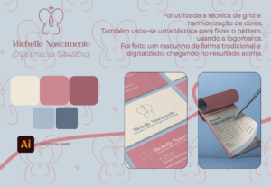 Eu vou Criar uma identidade visual simples.