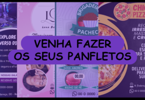 Eu vou melhorar ou criar o seu panfleto em 48hrs