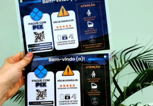 Eu vou criar a placa Pix para Motoristas de Aplicativo