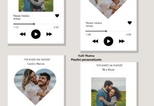 Eu vou criar playlist personalizado para voce