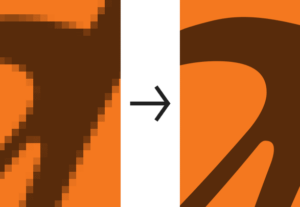 Eu vou transformar a sua logo em vetor