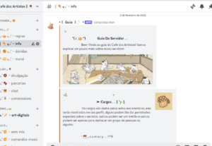 Eu vou criar um servidor do discord para você