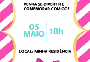 Eu vou criar um convite digital para sua festa de aniversári...