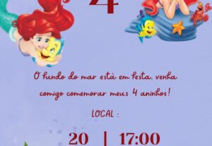 Eu vou Criar seu convite personalizado