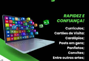 Eu vou criar o seu design do jeito que você quiser