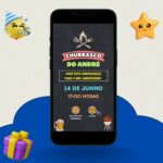 Eu vou fazer convite Interativo para eventos