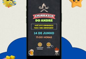 Eu vou fazer convite Interativo para eventos