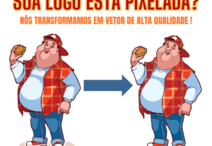Eu vou recuperar a qualidade da sua logo