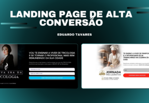 Eu vou criar sua landing page de alta Conversao