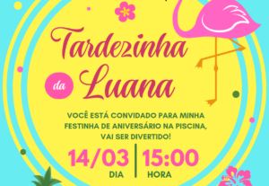 Eu vou fazer o convite perfeito para seu evento