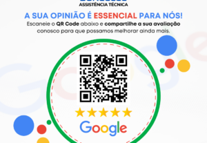 Eu vou fazer uma plaquinha qrcode de avaliações para você