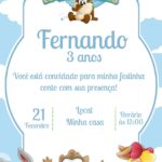 Eu vou criar Convite virtual me mande seu tema.