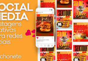 Eu vou fazer artes para suas redes sociais