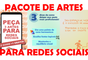 Eu vou fazer artes para redes sociais