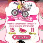 Eu vou Fazer o convite do seu filho personalizado.