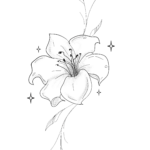 Eu vou desenhar uma tatuagem do 0 para você