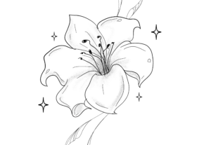 Eu vou desenhar uma tatuagem do 0 para você