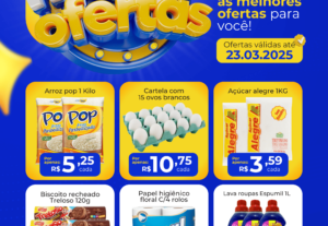 Eu vou fazer o melhor encarte para o seu supermercado