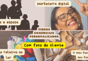 Eu vou fazer um vídeo comercial personalizado